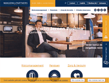 Tablet Screenshot of mandema.nl